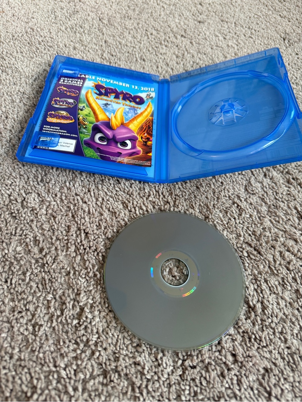 Crash Bandicoot N. Sane Trilogy PS4 - Blue Case play station video game - Picture 4 of 5